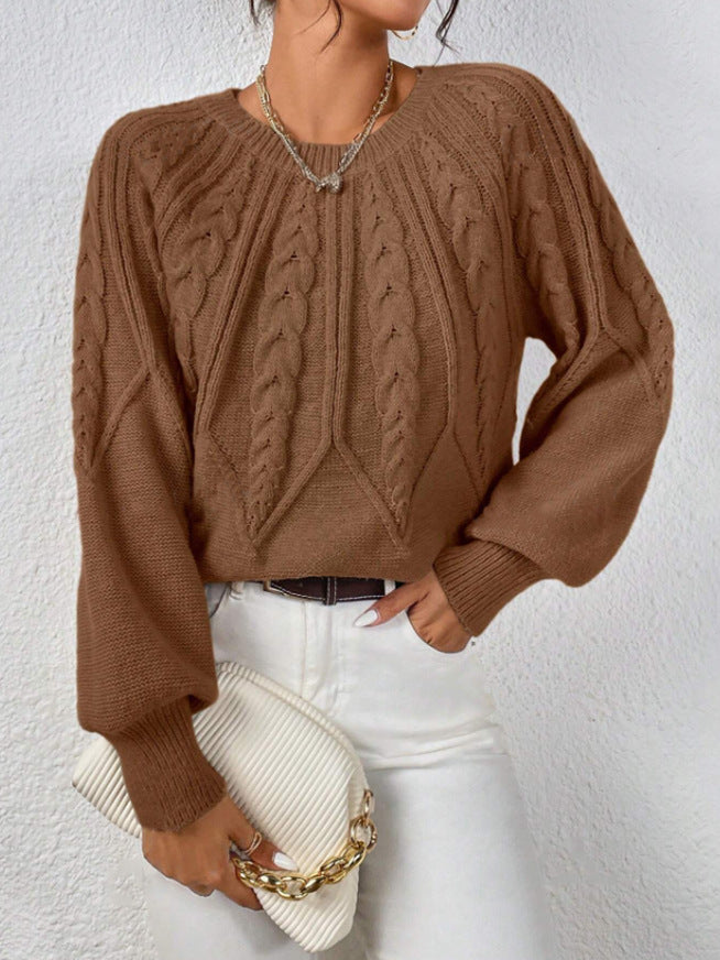 Elsie - Ladies’ Classic Cable Knit Jumper