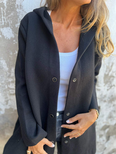 Amber – Warm & Cozy Hooded Coat