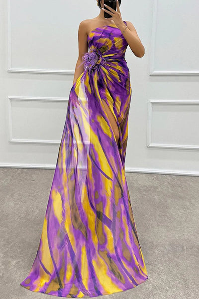 Lorna | Vibrant Draped Gown