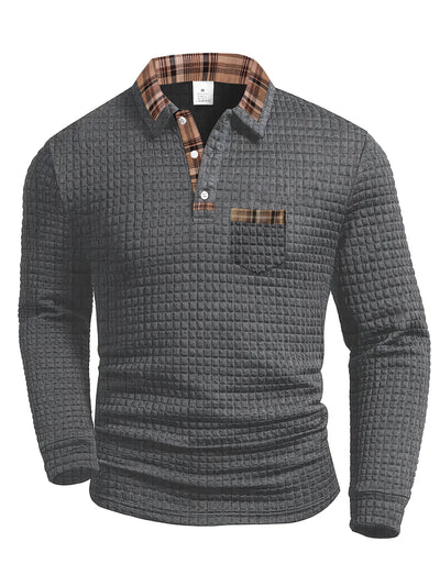 Langley™ | Button-Up Knit Polo