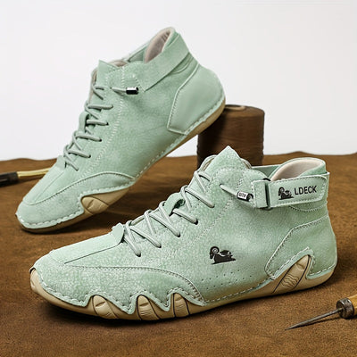 Grace – High-Top Lace-Up Trainers