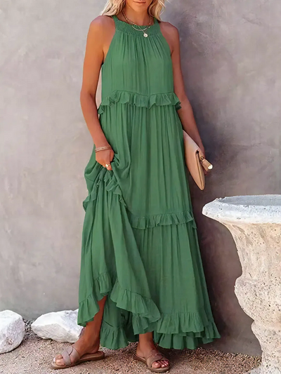 Elsie - Ruffle Maxi Dress