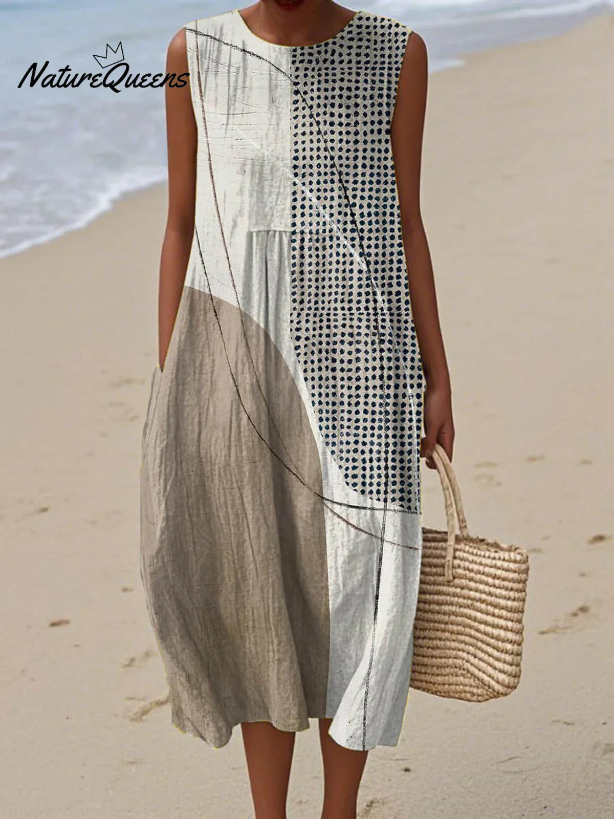 Noémie | Asymmetrical Artistic Dress