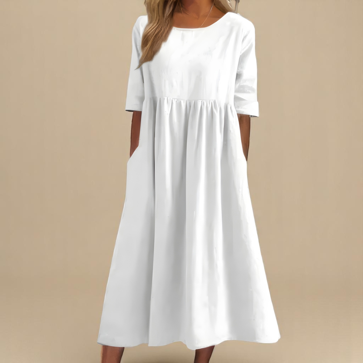 Inaya™ - Light and Relaxed Dress with a Covering Fit Over the Belly
