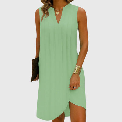 Nelia - V-Neck Shift Dress
