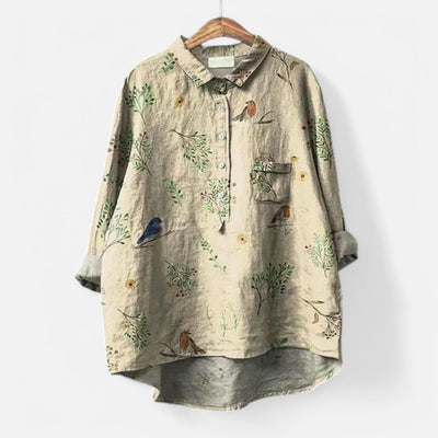 Lucille – Vintage Floral Button Shirt