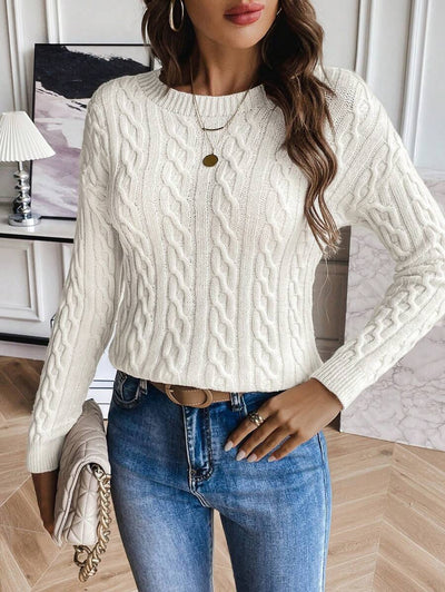 Emery - Cozy Cable Knit Jumper