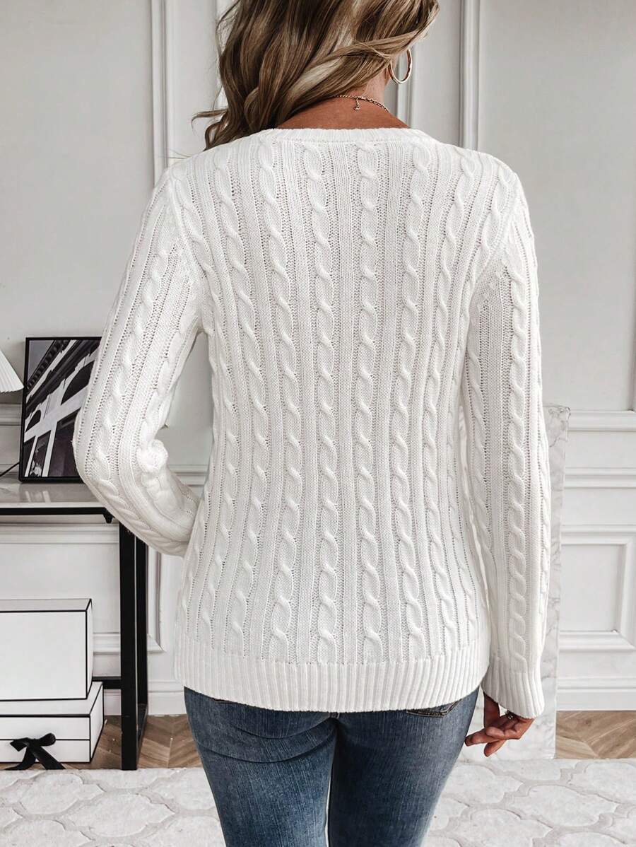 Celina – Ladies' Cable-Knit Jumper