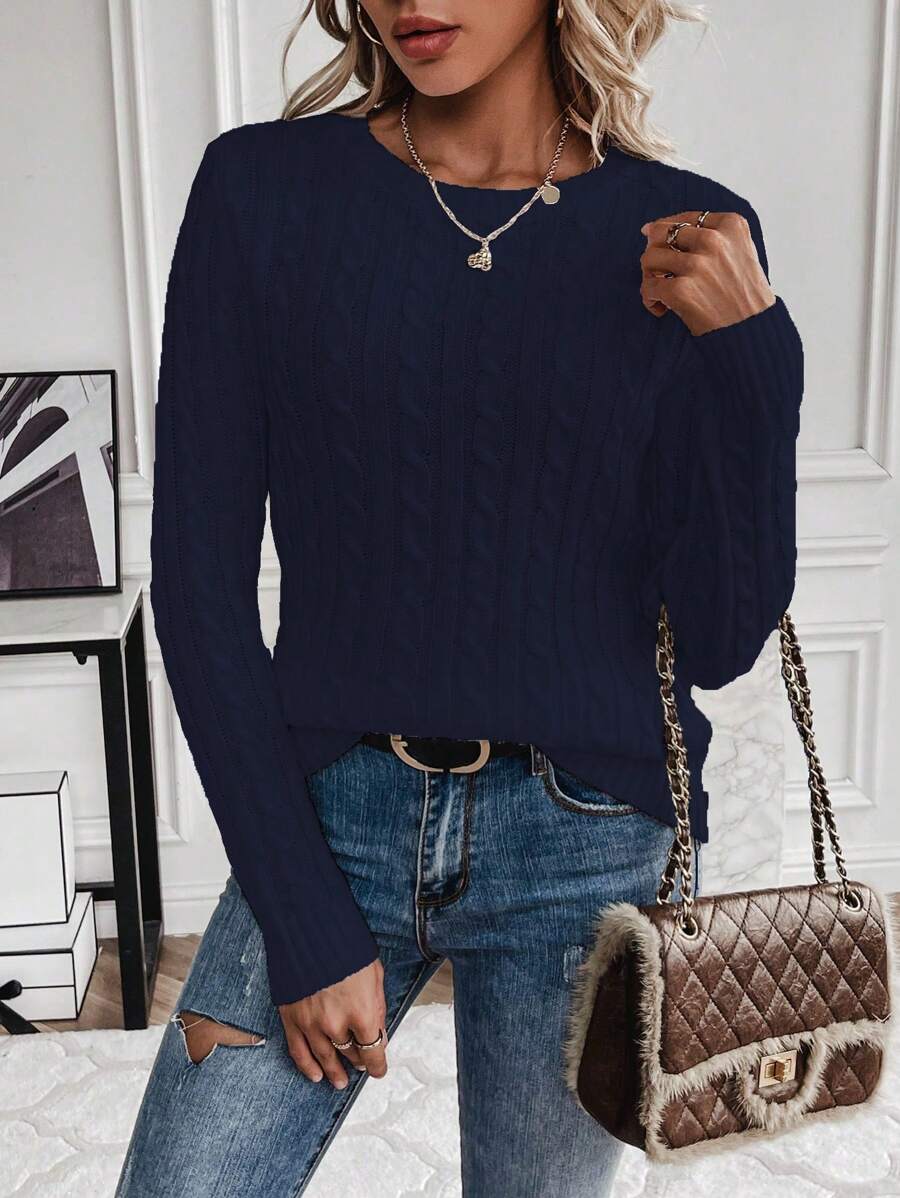 Celina – Ladies' Cable-Knit Jumper