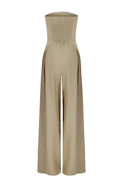 Tricia – Strapless Wide-Leg Jumpsuit