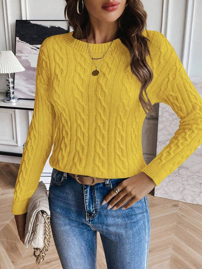 Emery - Cozy Cable Knit Jumper