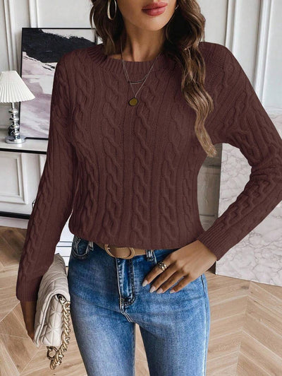 Emery - Cozy Cable Knit Jumper