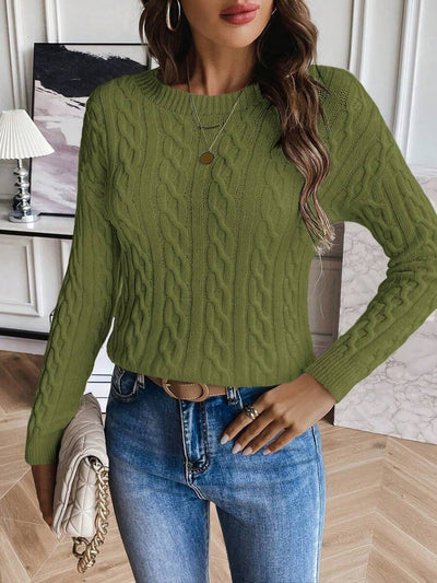 Emery - Cozy Cable Knit Jumper