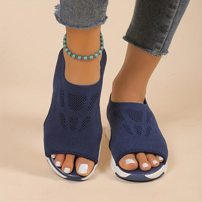 Anika – Open-Toe Slip-On Sandals