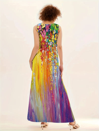 Jovia - Colourful Summer Dress