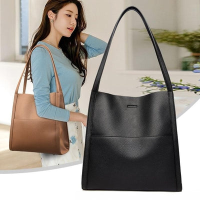 Classic Leather Shoulder Bag