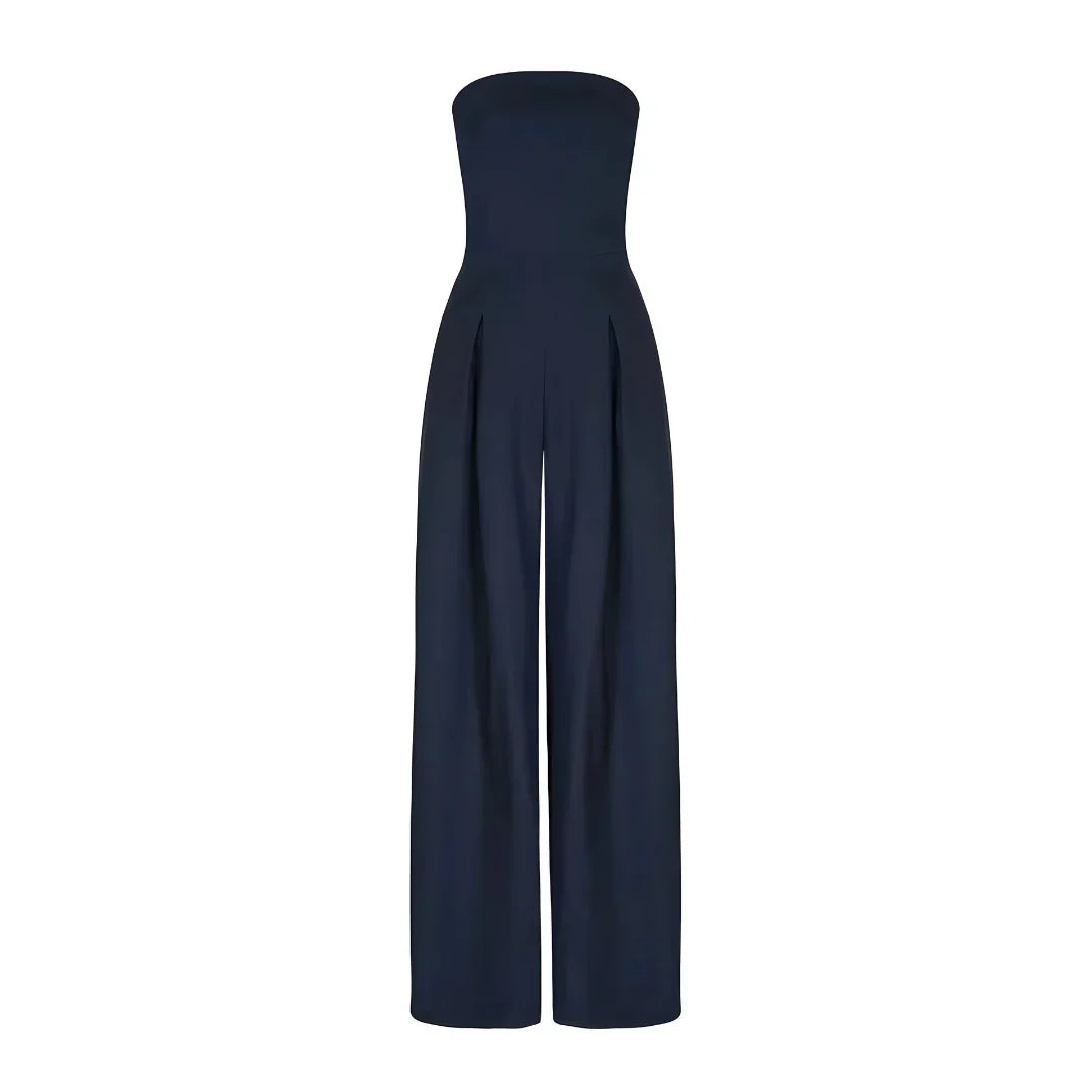 Malene – Strapless Wide-Leg Jumpsuit