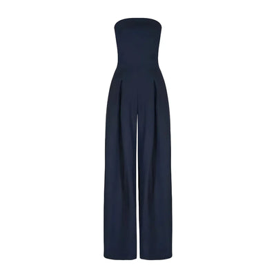 Malene – Strapless Wide-Leg Jumpsuit