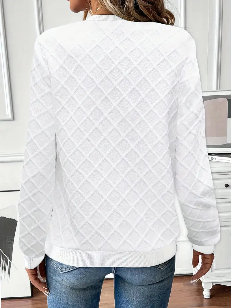 Amelie - Ladies' zip-up jumper