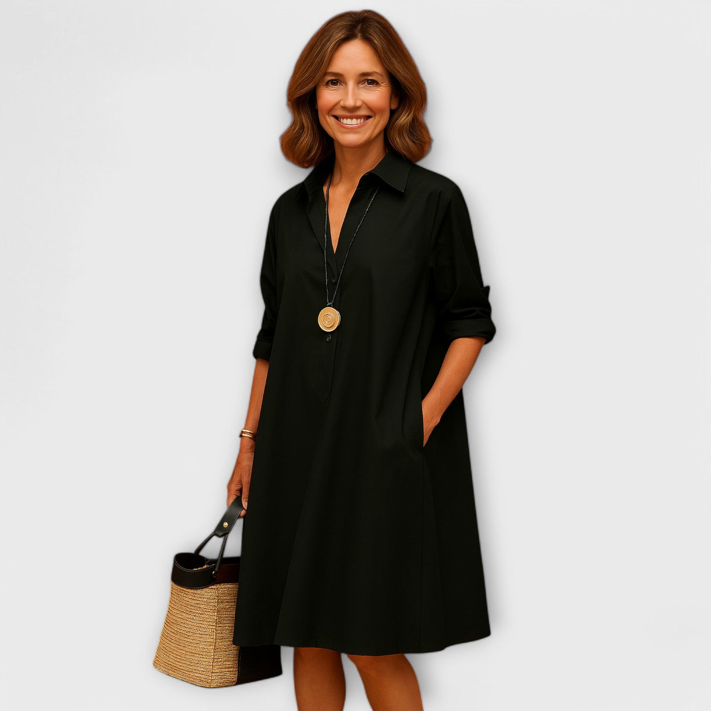 Samarah – Relaxed Shirt Dress