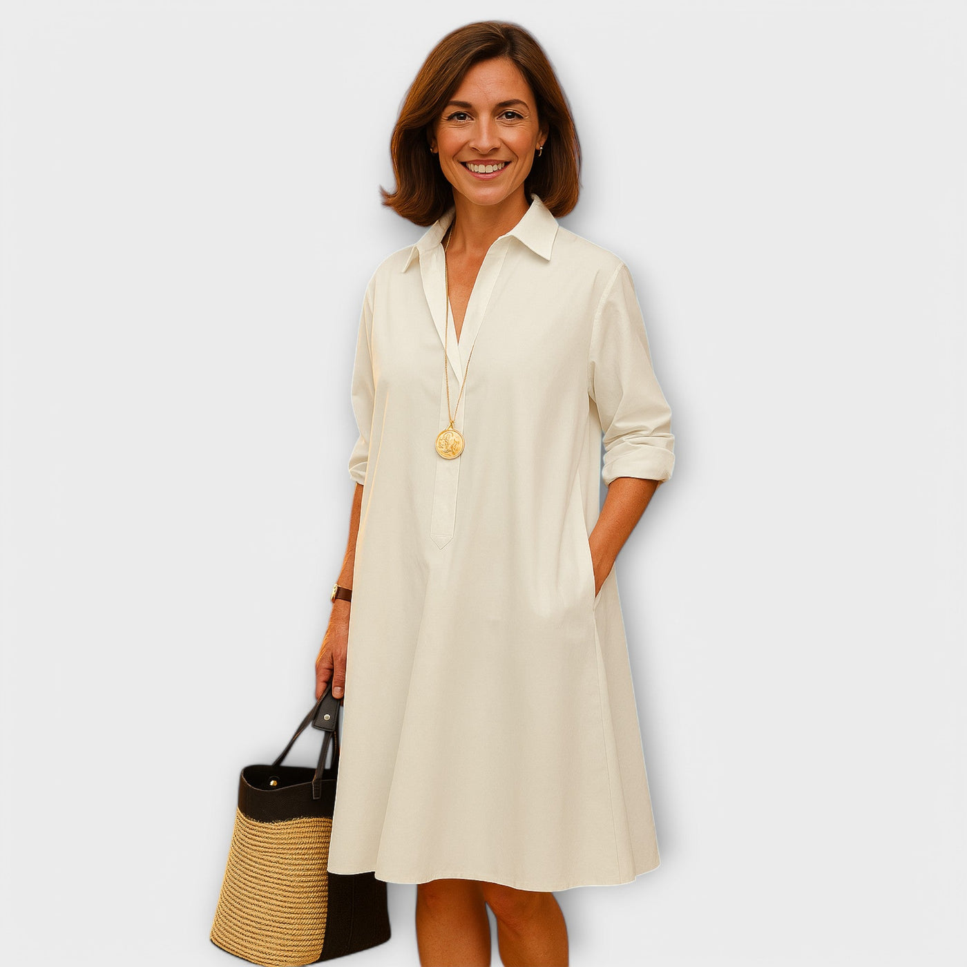 Samarah – Relaxed Shirt Dress