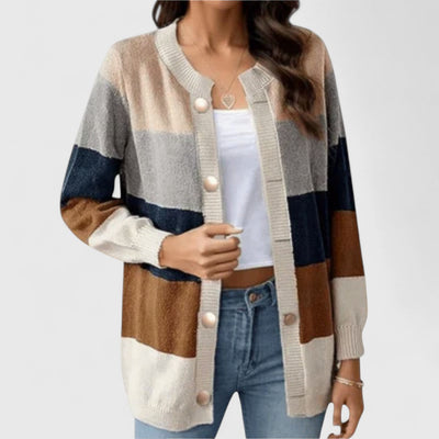 Lottenia - Striped Cardigan