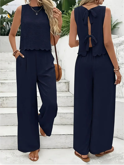 Phaedra – Sleeveless Two-Piece Set