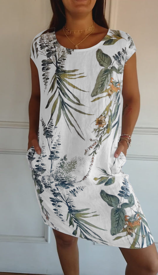 Liza – Relaxed Fit Printed Dress