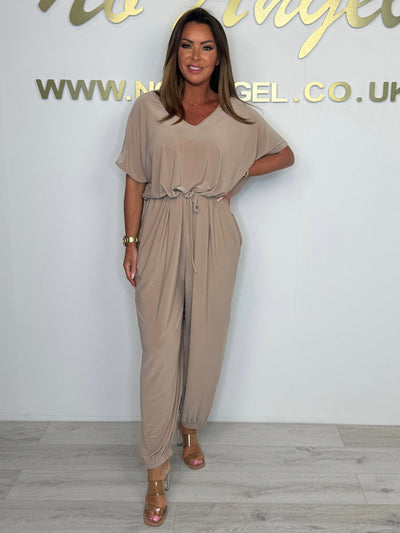 Luneth – Relaxed Drawstring Jumpsuit