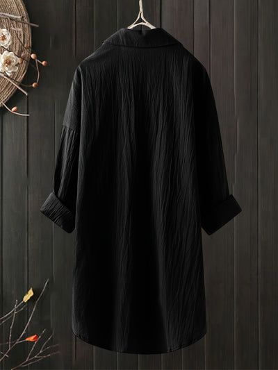 Georgia – Relaxed Oversized Button-Up Shirt