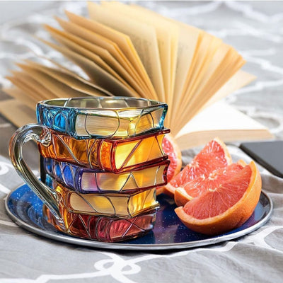 Handmade 3D Reading Pleasure Mug