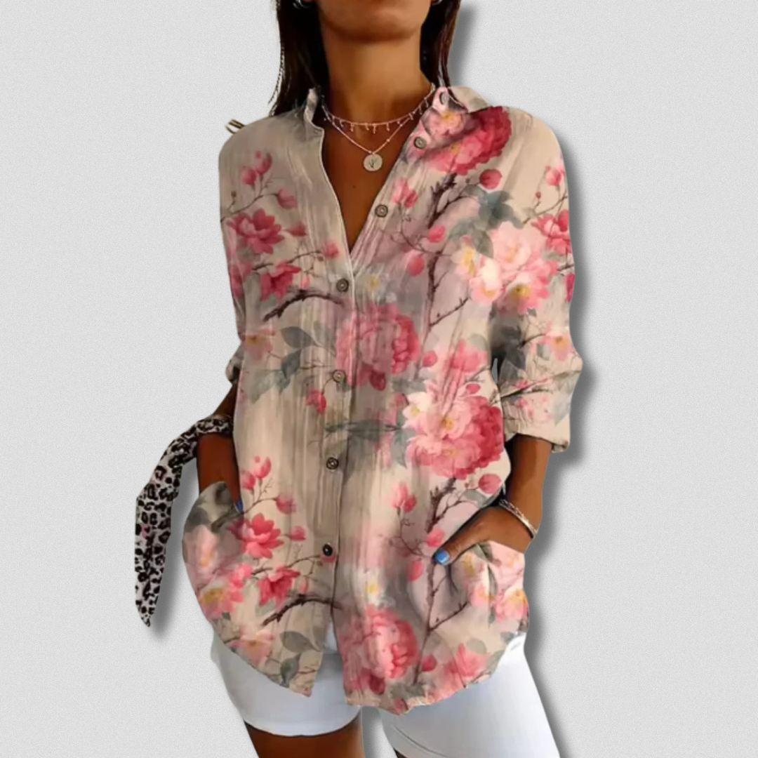 Eirlys – Printed Relaxed Shirt