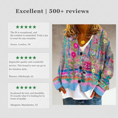 Evie | Floral Cardigan