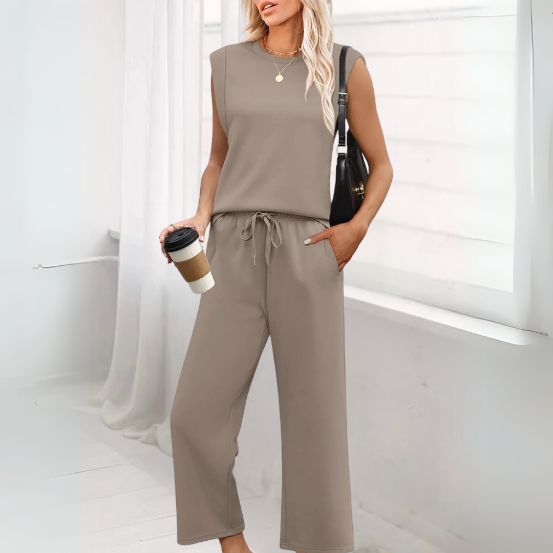 Ella | Women's Two-Piece Set – Soft, Sleek and Stylish