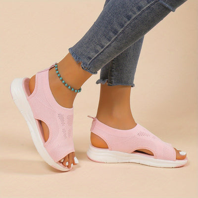 Anika – Open-Toe Slip-On Sandals