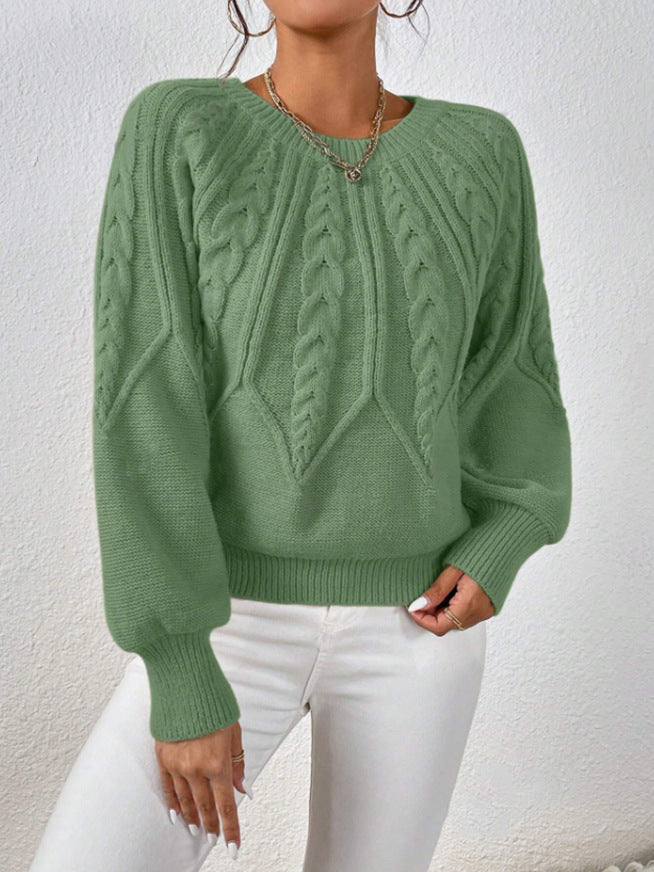 Elsie - Ladies’ Classic Cable Knit Jumper