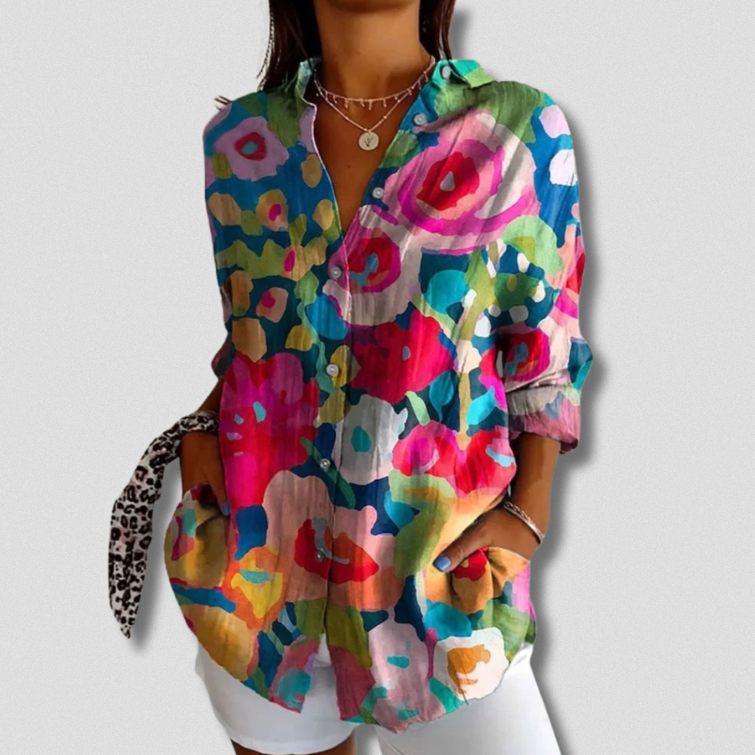 Eirlys – Printed Relaxed Shirt