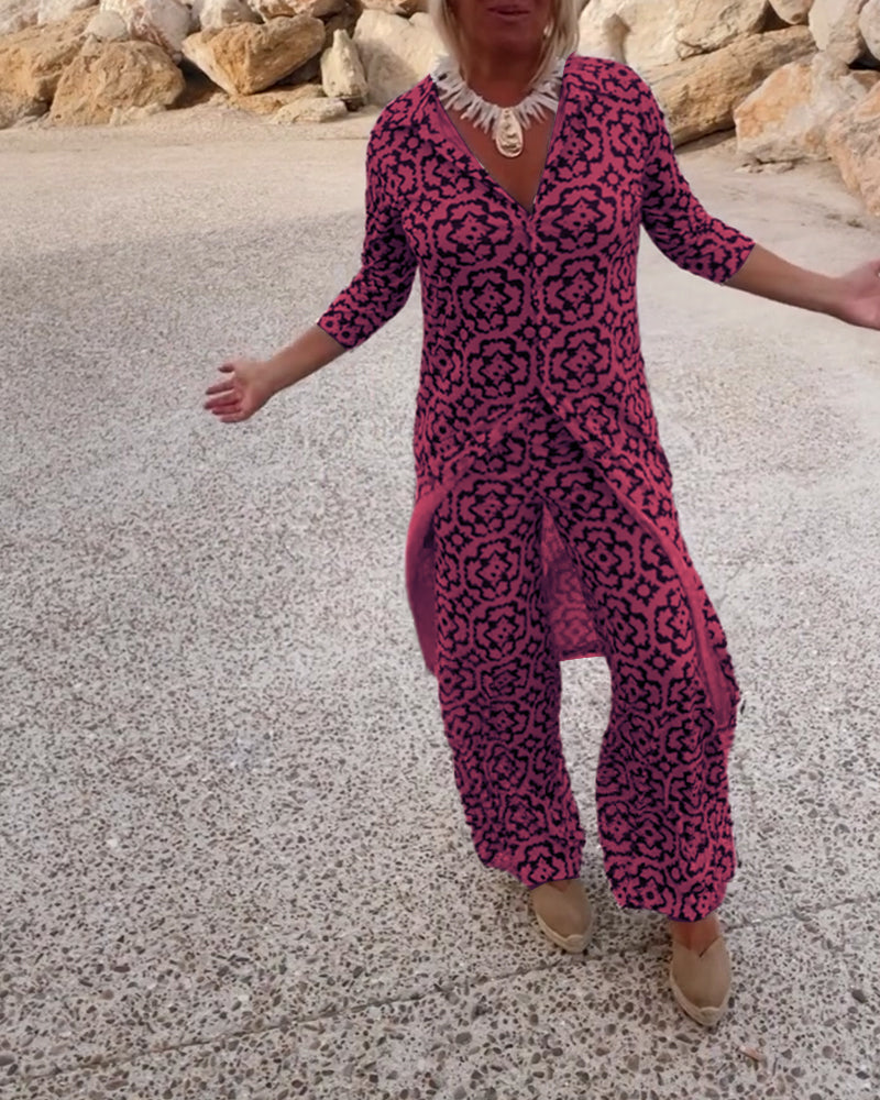 Erika - Printed 2-Piece Set