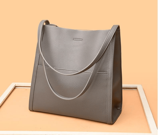 Classic Leather Shoulder Bag