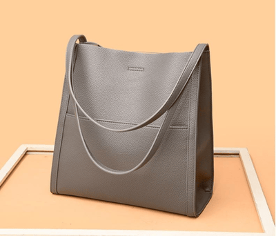 Classic Leather Shoulder Bag