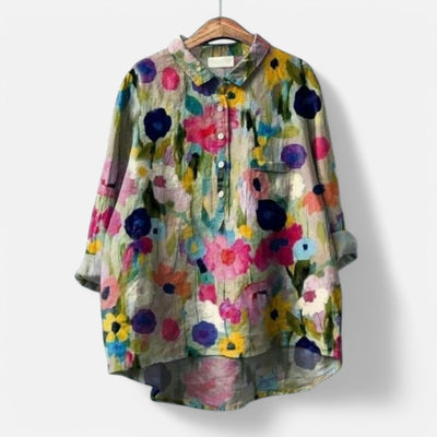 Lucille – Vintage Floral Button Shirt