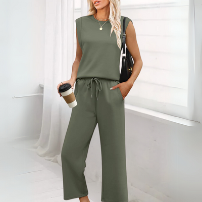 Ella | Women's Two-Piece Set – Soft, Sleek and Stylish