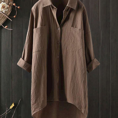 Georgia – Relaxed Oversized Button-Up Shirt