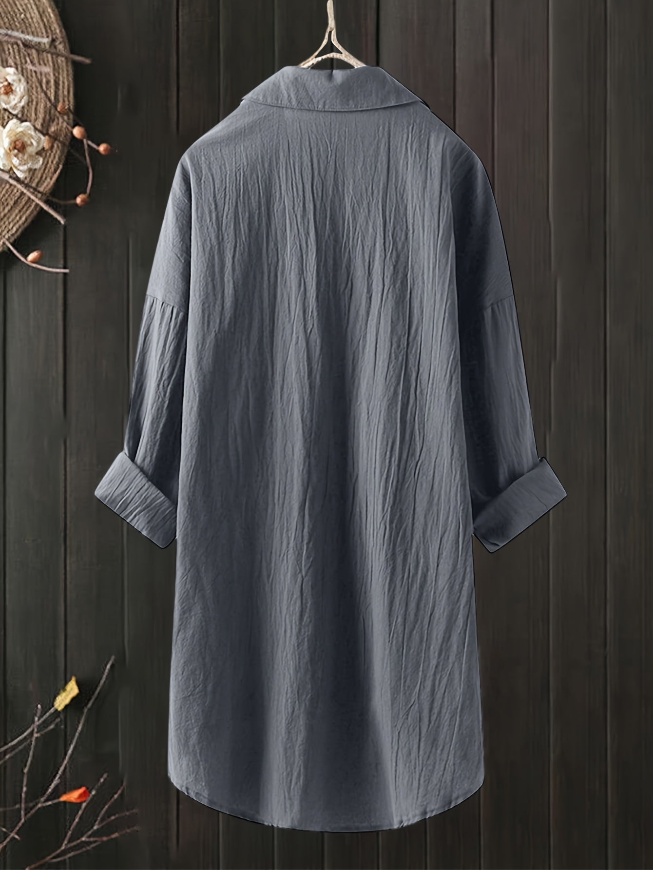 Georgia – Relaxed Oversized Button-Up Shirt