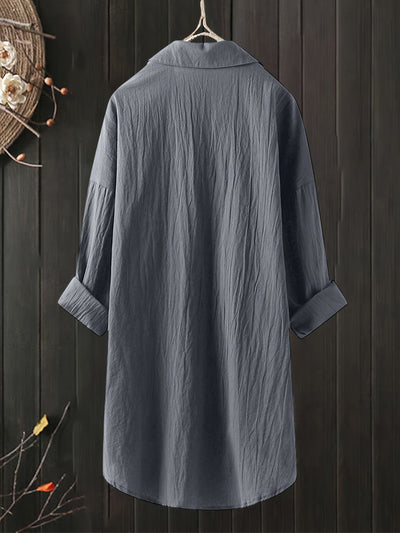 Georgia – Relaxed Oversized Button-Up Shirt