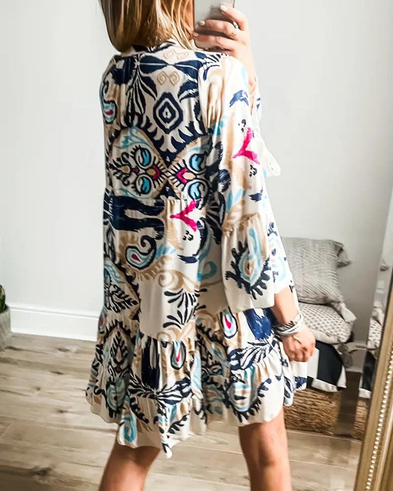Rechelle - Bohemian Tunic Dress