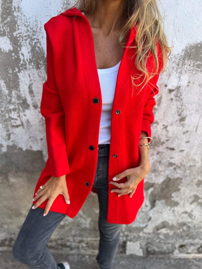 Amber – Warm & Cozy Hooded Coat