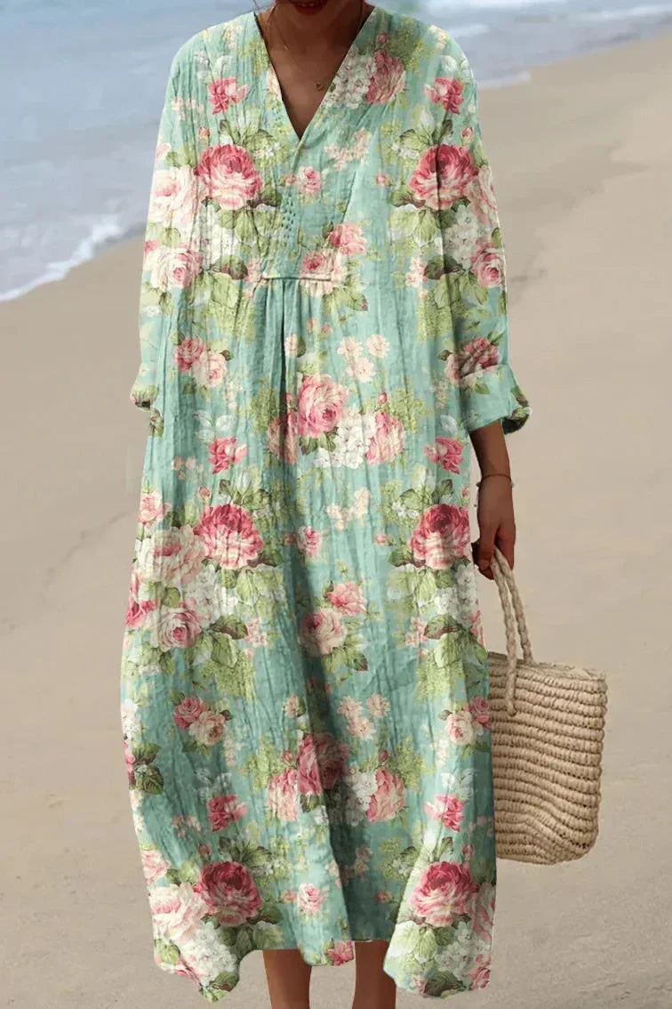 The Garden Whisper – Art-Inspired Dress