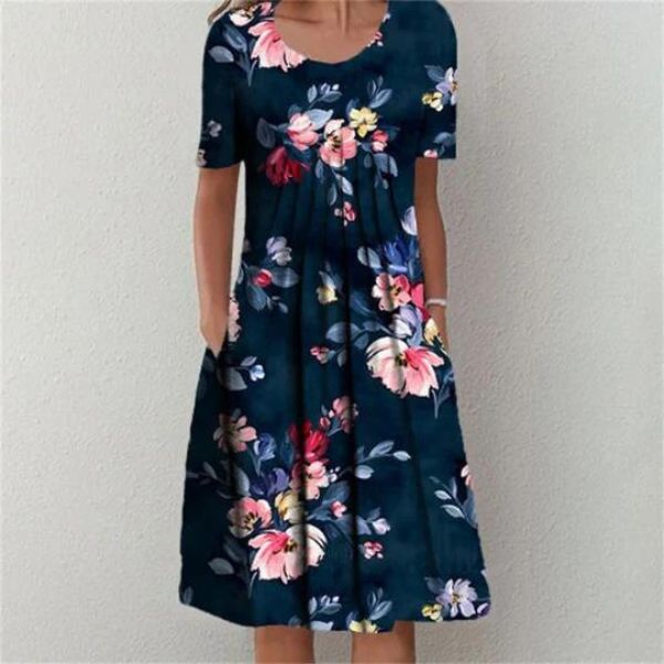 Maïa | Elegant Floral Dress