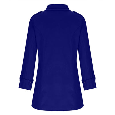 Raven – Double-Breasted Tailored Coat